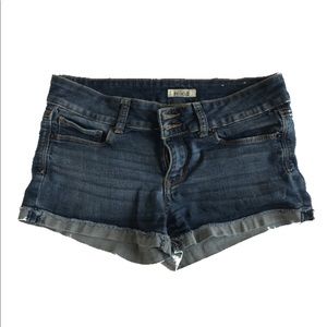 Mudd Mid-Rise Denim Shorts